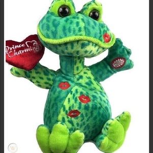 Dan Dee Frog Prince Charming Electronic Singing Dancing Plush Toy